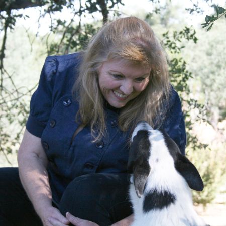 Suzan with Dog